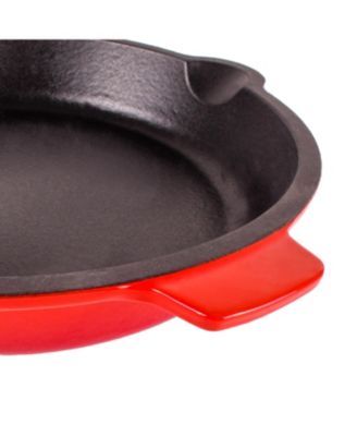 Neo 2pc Cast Iron 10" Fry Pan with Steak Press