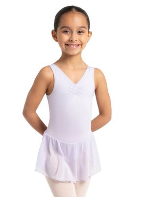 Girls Pinch Front Tank Dress