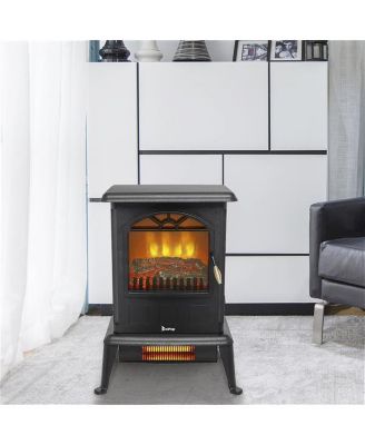 Infrared Electric Fireplace Heater - Electric Fireplace Stove for Home Heating