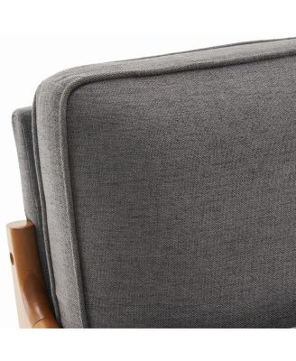 Upholstered Single Lounge Chair, Stylish Indoor Accent Chair for Living Room