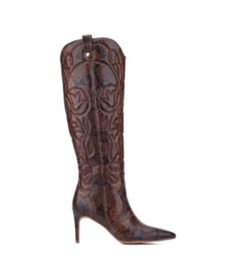 Women's Sofie- Western Knee-High Boots