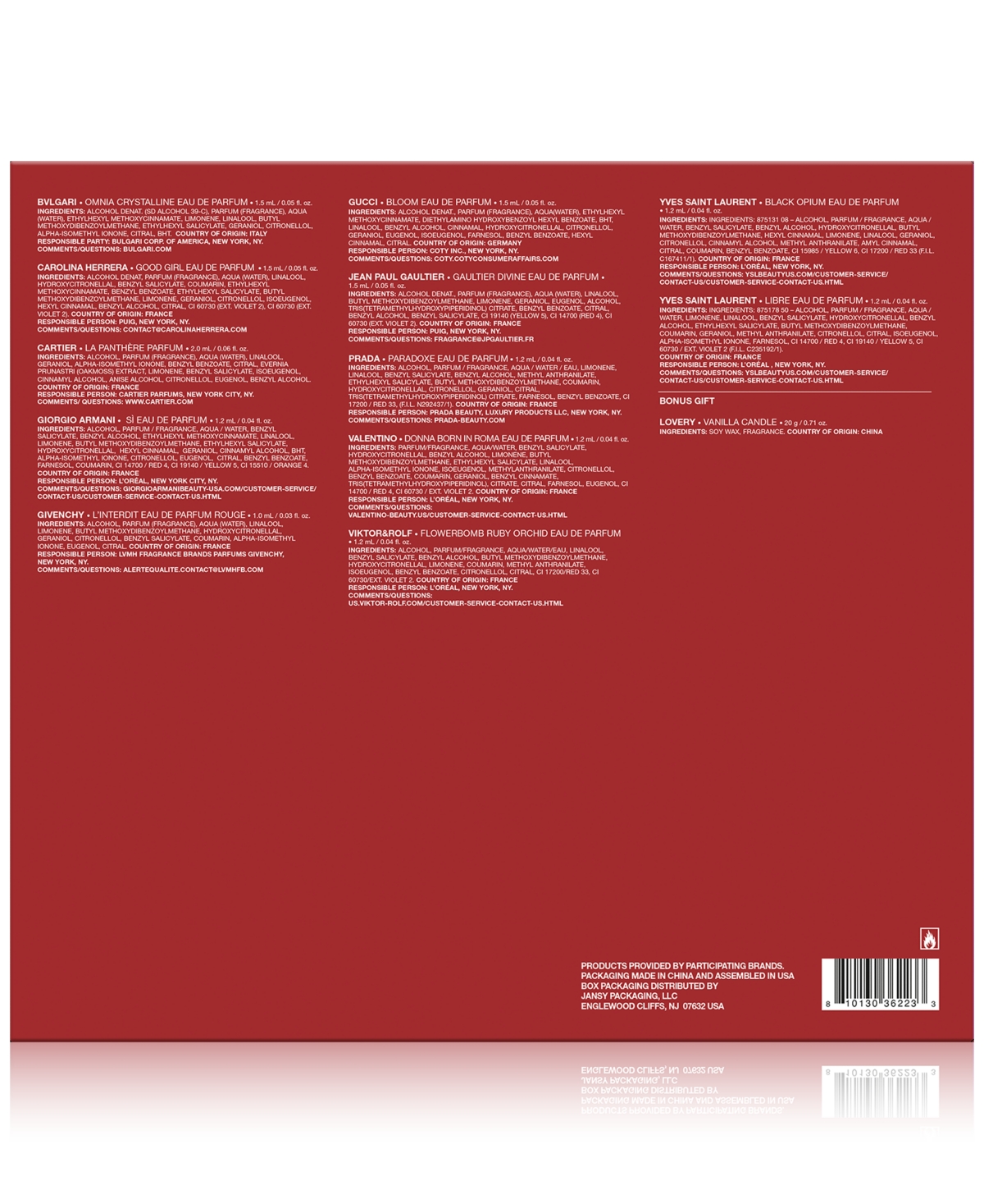 Created For Macy's 13-pc. Macy's Favorite Scents 12 Days Of Scent For ...