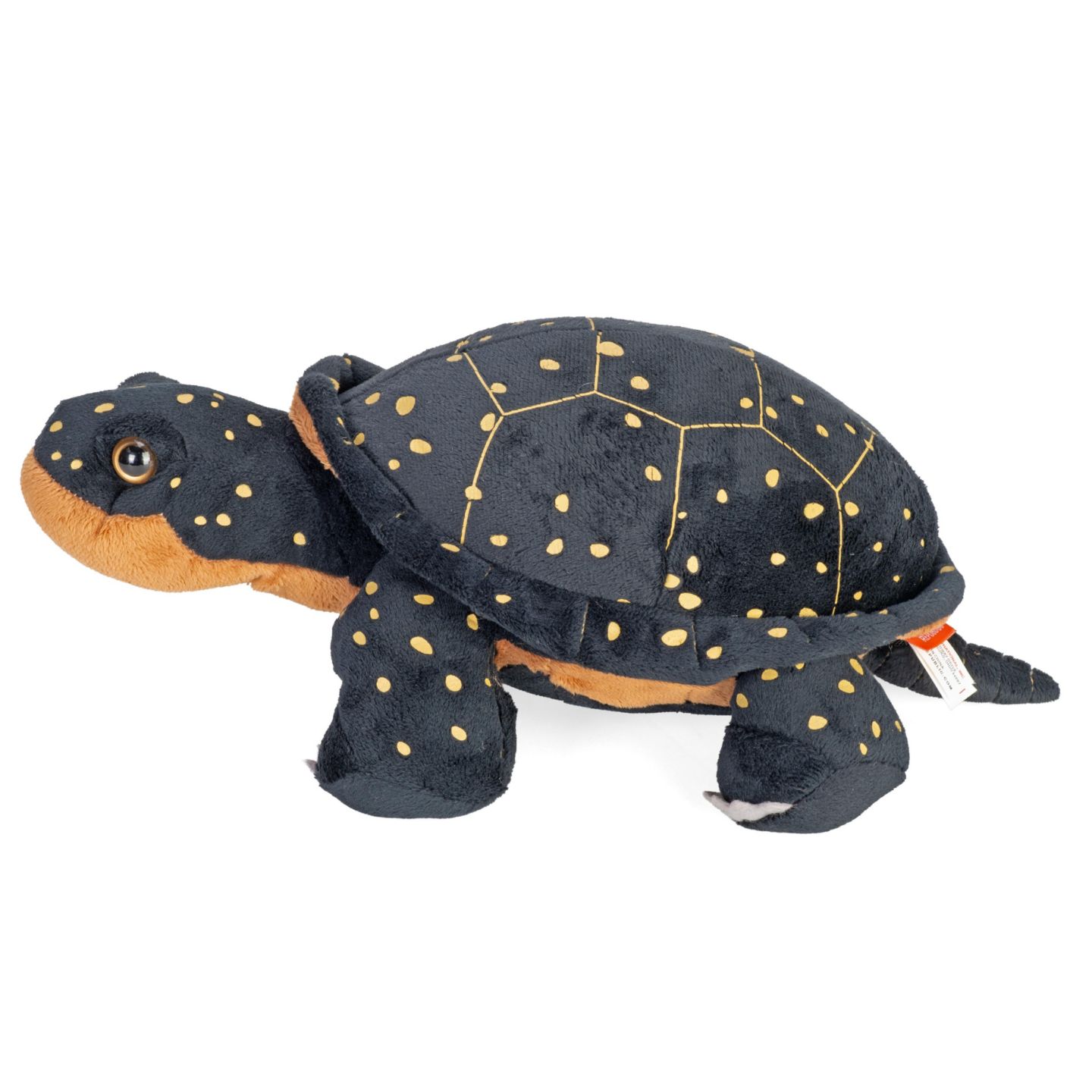 Детская мягкая игрушка Wild Republic Spotted Turtle Plush, Stuffed Animal, Plush Toy, Gifts for Kids, Cuddlekins 12 Inches — фото 3