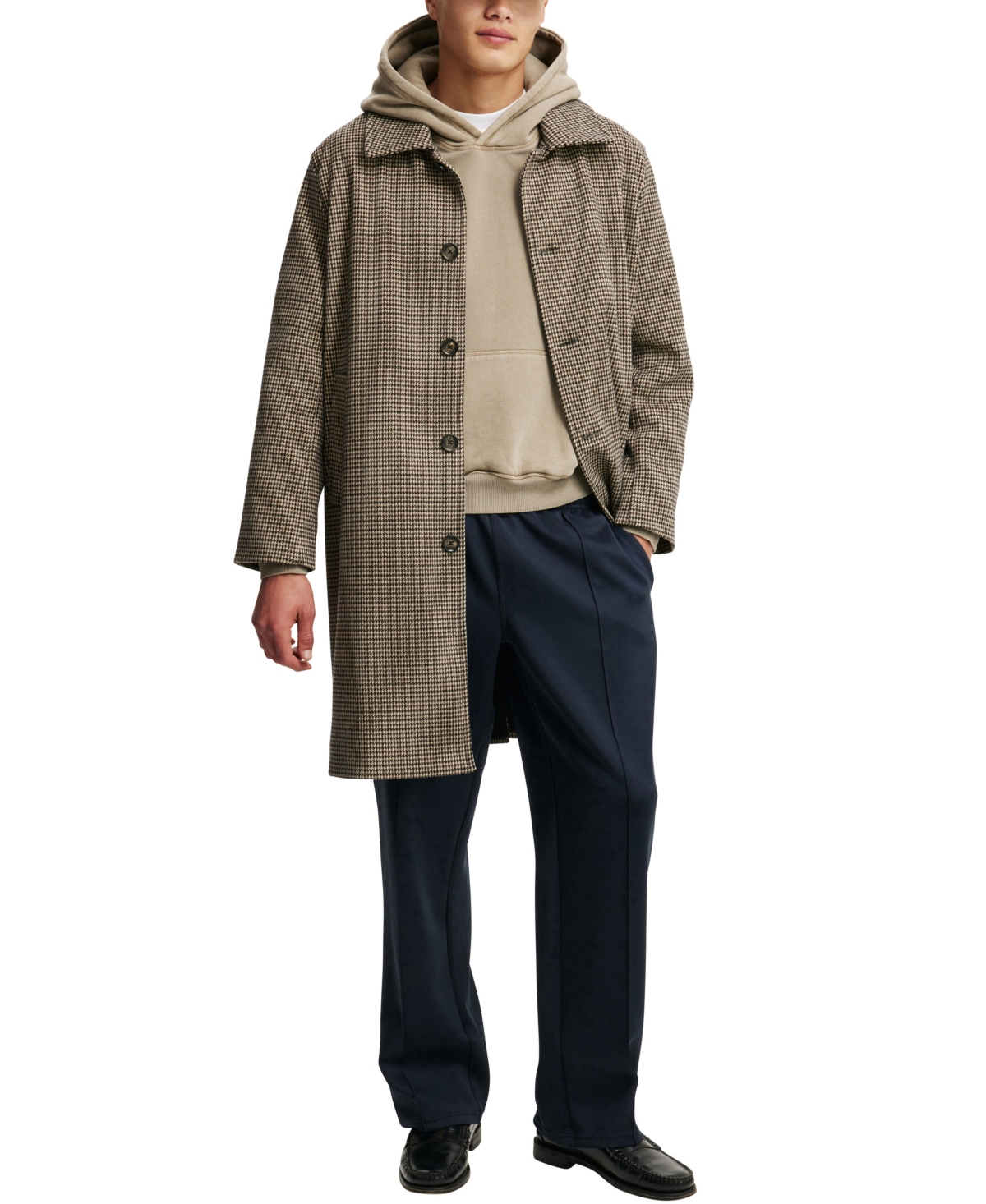 COTTON ON MEN'S TRENCH COAT 