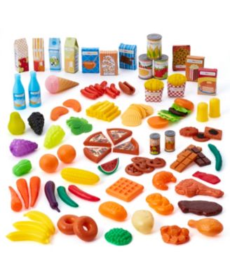 Deluxe 120-Piece Play Food Set