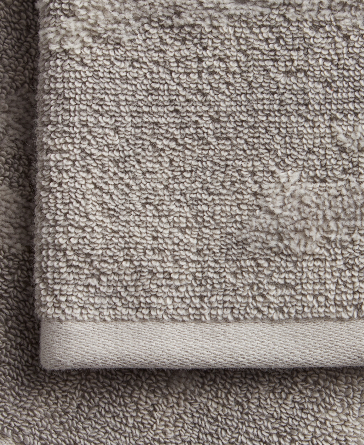 HOTEL COLLECTION IMPASTO STONE 100% TURKISH COTTON WASHCLOTH, 13" X 13", EXCLUSIVELY AT MACY'S 
