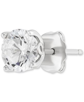 Grown With Love - IGI Certified Lab Grown Diamond Solitaire Stud Earrings (1 ct. t.w.) in 14k White Gold (also in 14k Yellow Gold)