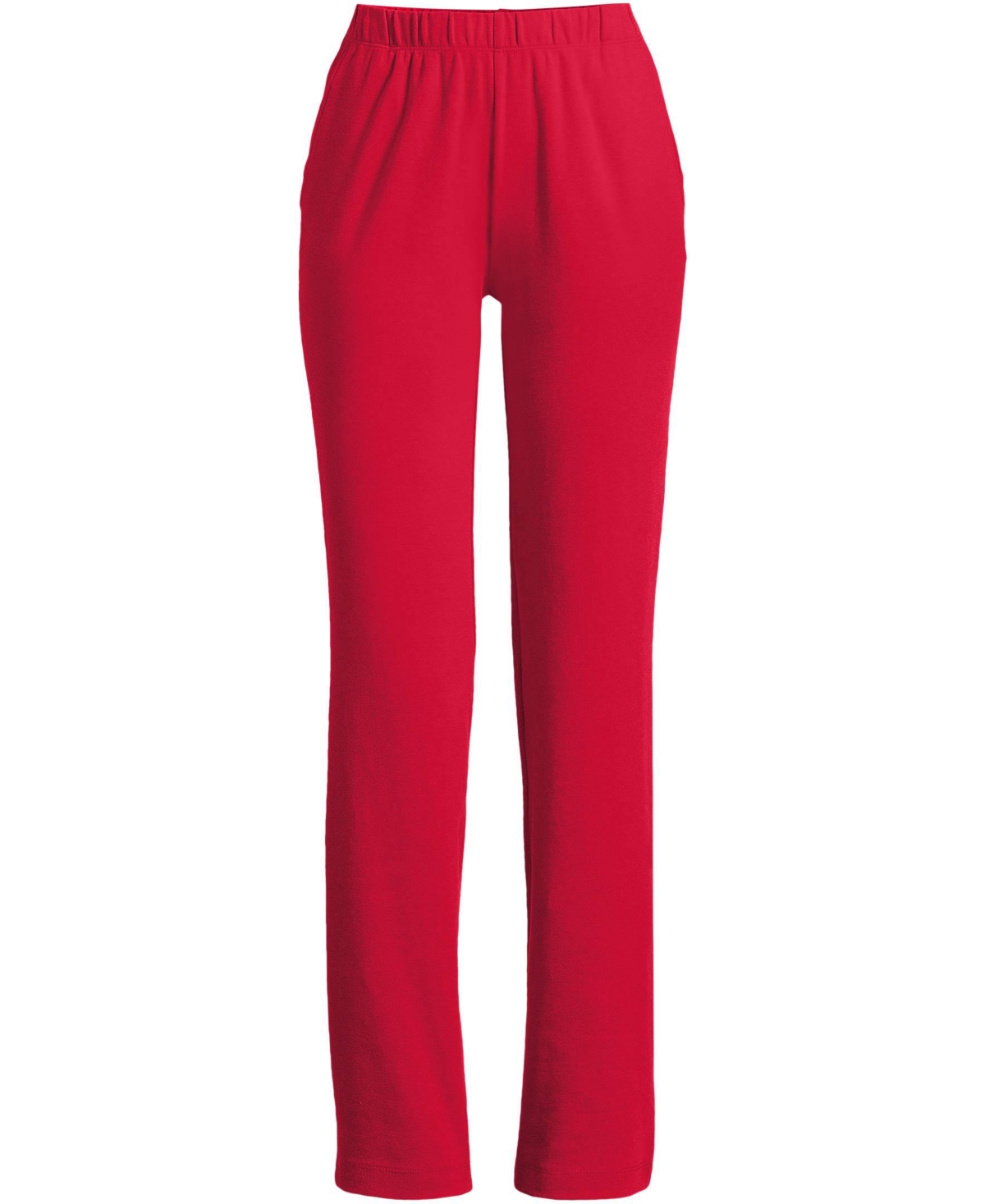 Lands' End Petite Sport Knit High Rise Pants