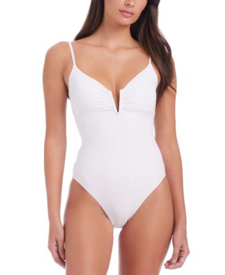 Sanctuary - Women's Refresh Rib V-Wire Mio One-Piece Swimsuit
