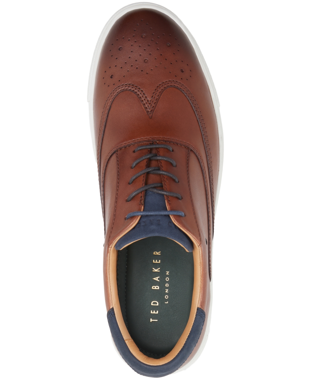 Ted Baker Men's Dentton 2 Lace Up Shoe In Cognac