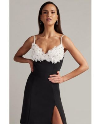 Women's Downey Flower Embellished Mini Dress