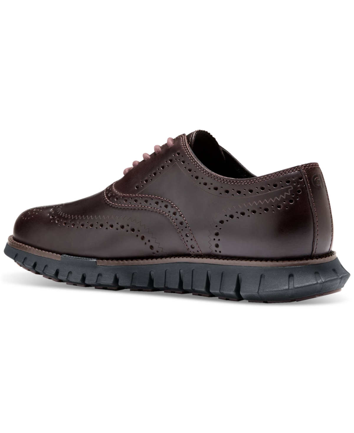 Cole Haan Men's ZERGRAND Remastered Wingtip Oxford Dress Shoe -/ Black