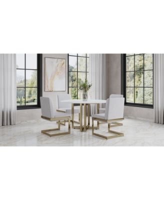 Emila 5-Pc. Round Table and Chairs Dining Set Created for Macy's
