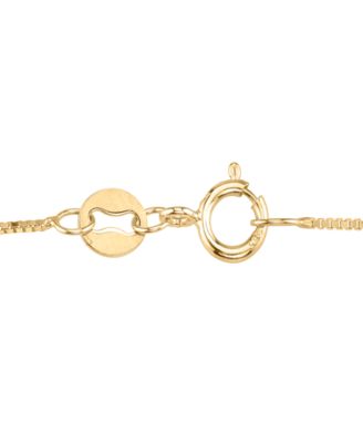 Diamond Knot 18" Pendant Necklace (1/4 ct. t.w.) in 14k Gold