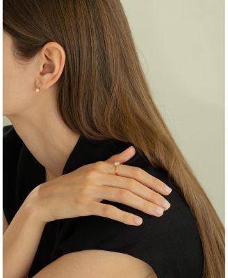 Sterling Silver 18k Gold Plated Izzie Ring Holiday Gift Idea