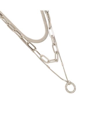 Women's The Halo Snakechain Multi-Layer Necklace
