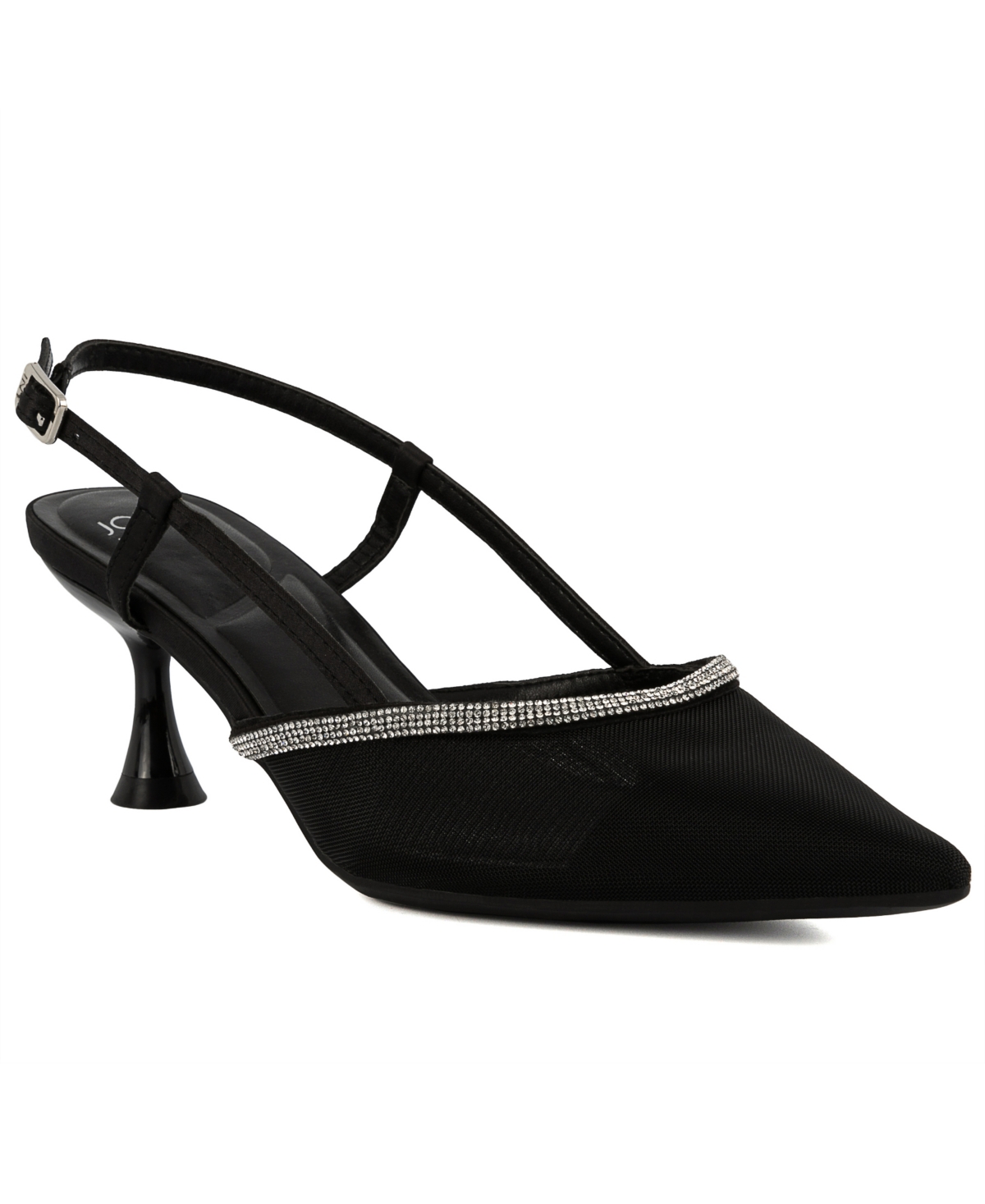 Women's Lina Pointed Toe Slingback Pumps - Nude