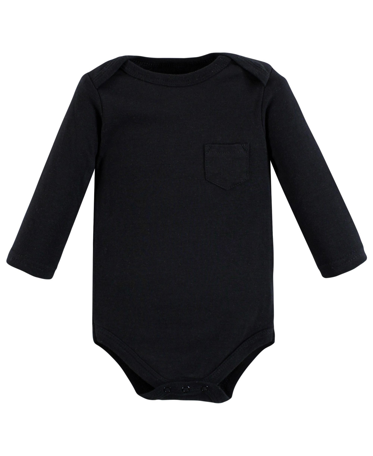 Hudson Baby Baby Boys Cotton Long-Sleeve Bodysuits,5-Pack - Winter moose