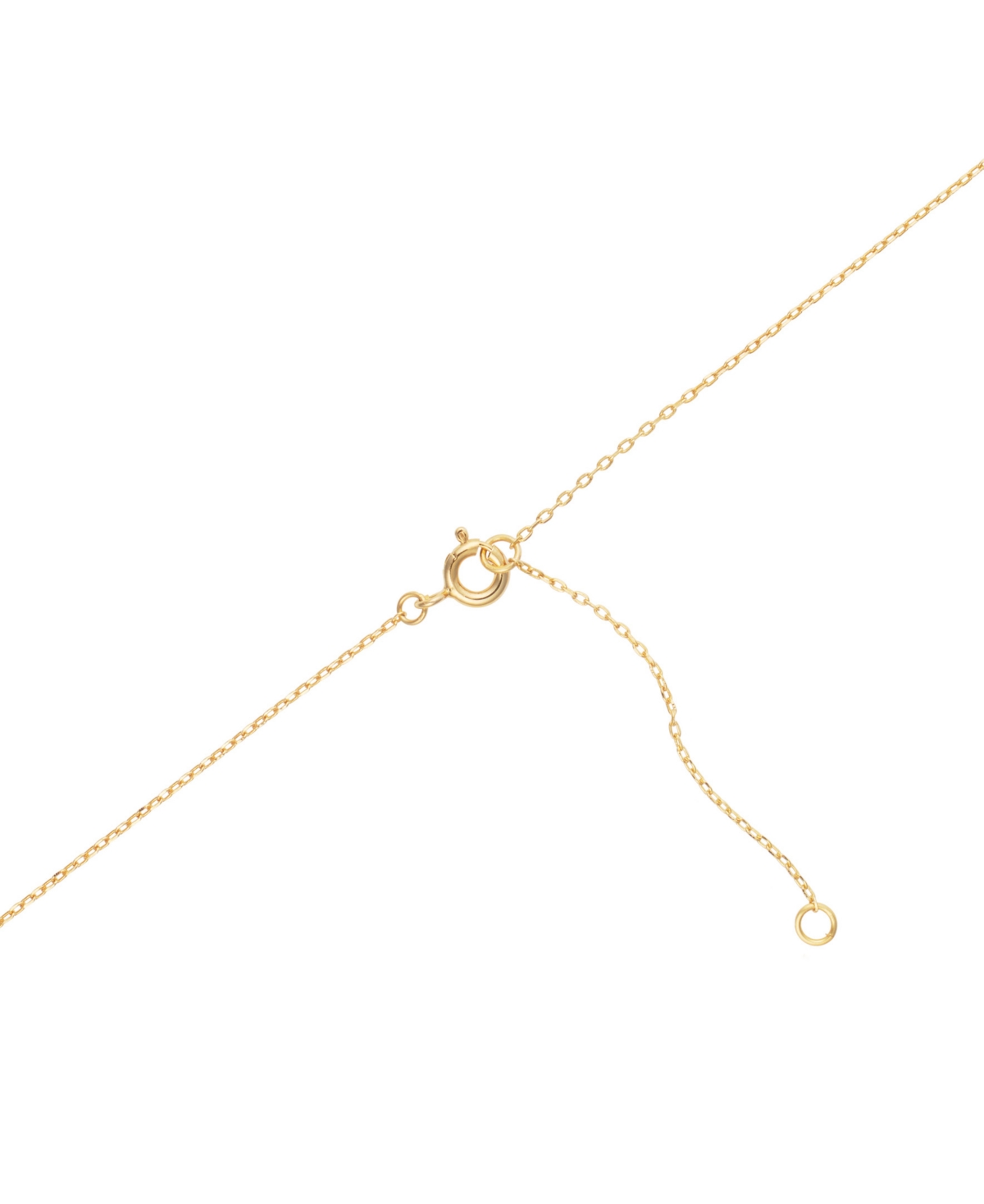 Macy's 2-pc. Set Cubic Zirconia Interlocking Rings Pendant Necklace & Solitaire Stud Earrings In Sterling S In Gold
