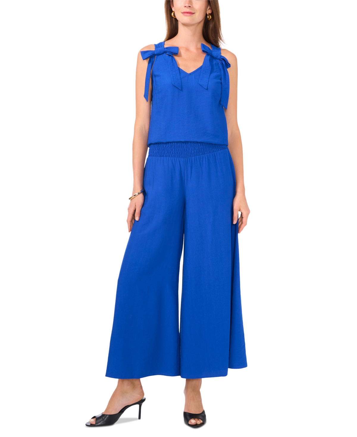 Vince Camuto Women's Tie-Strap Sleeveless Top