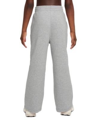 Big Girls Sportswear Club Fleece Wide-Leg Sweatpants