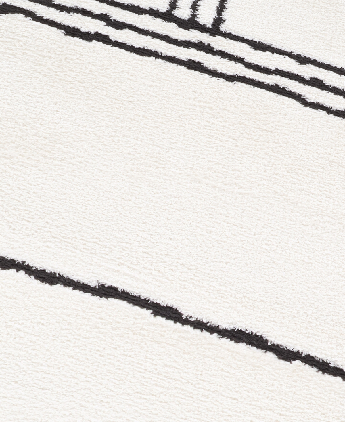 Amer Rugs Monotone Mnt1 5'x8' Area Rug In White