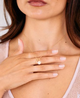 Adeline Charm Birthstone Necklace