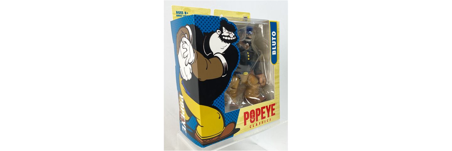 Детская фигурка Popeye Boss Fight Studio Bluto The Sailor Man Classics Wave 1 Collectible Action Figure – Highly Articulated Figurine with Accessories Including Alternate Hands and Removable Hat - 1:12.The Classic Nemesis: Bluto, in all his brute force! — фото 2