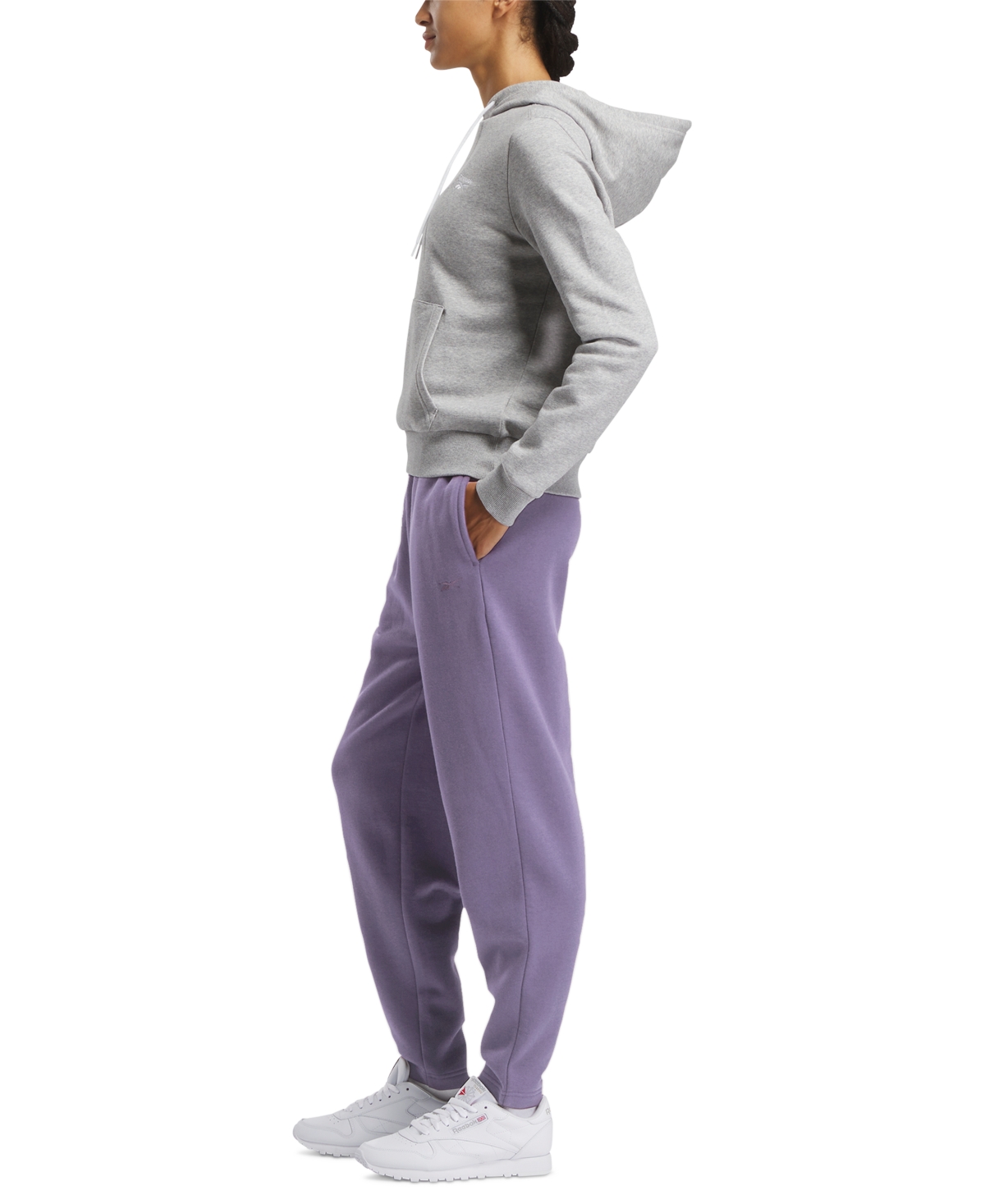 Reebok Women's Active Mid-Rise Tapered Sweatpants