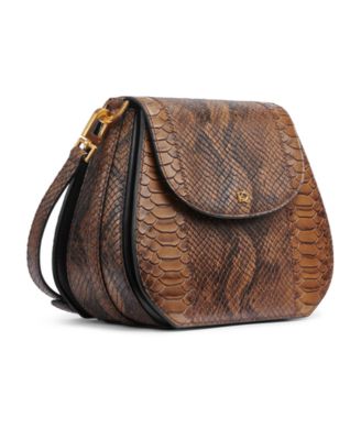 Bellerose Python Flap Crossbody Bag