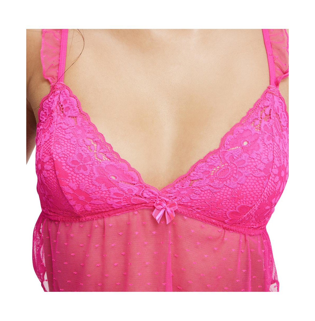 Cotton On Women's Holly Lace Longline Bralette
