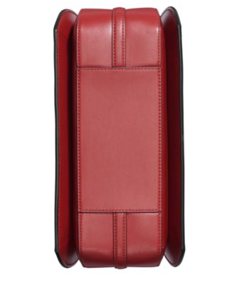 Bellerose Double Top Handle Leather Satchel