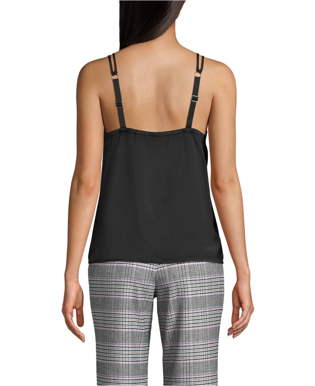 Lands' End Women's Satin Vneck Camisole