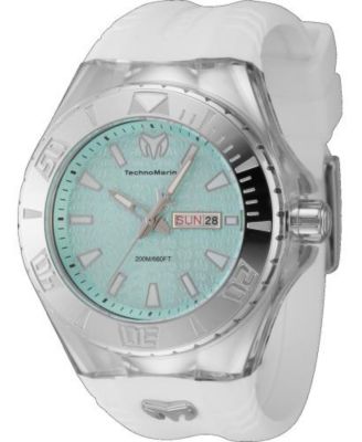 Men's TM-122010 Cruise Quartz 3 Hand Turquoise Dial Watch