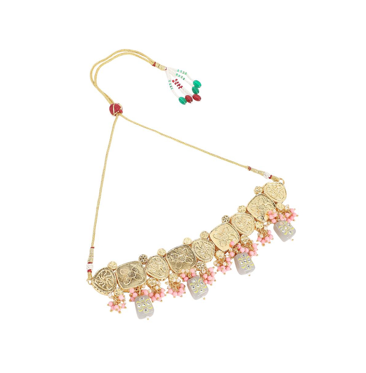 Sohi Women's The Azra Jewellery Set In Pink