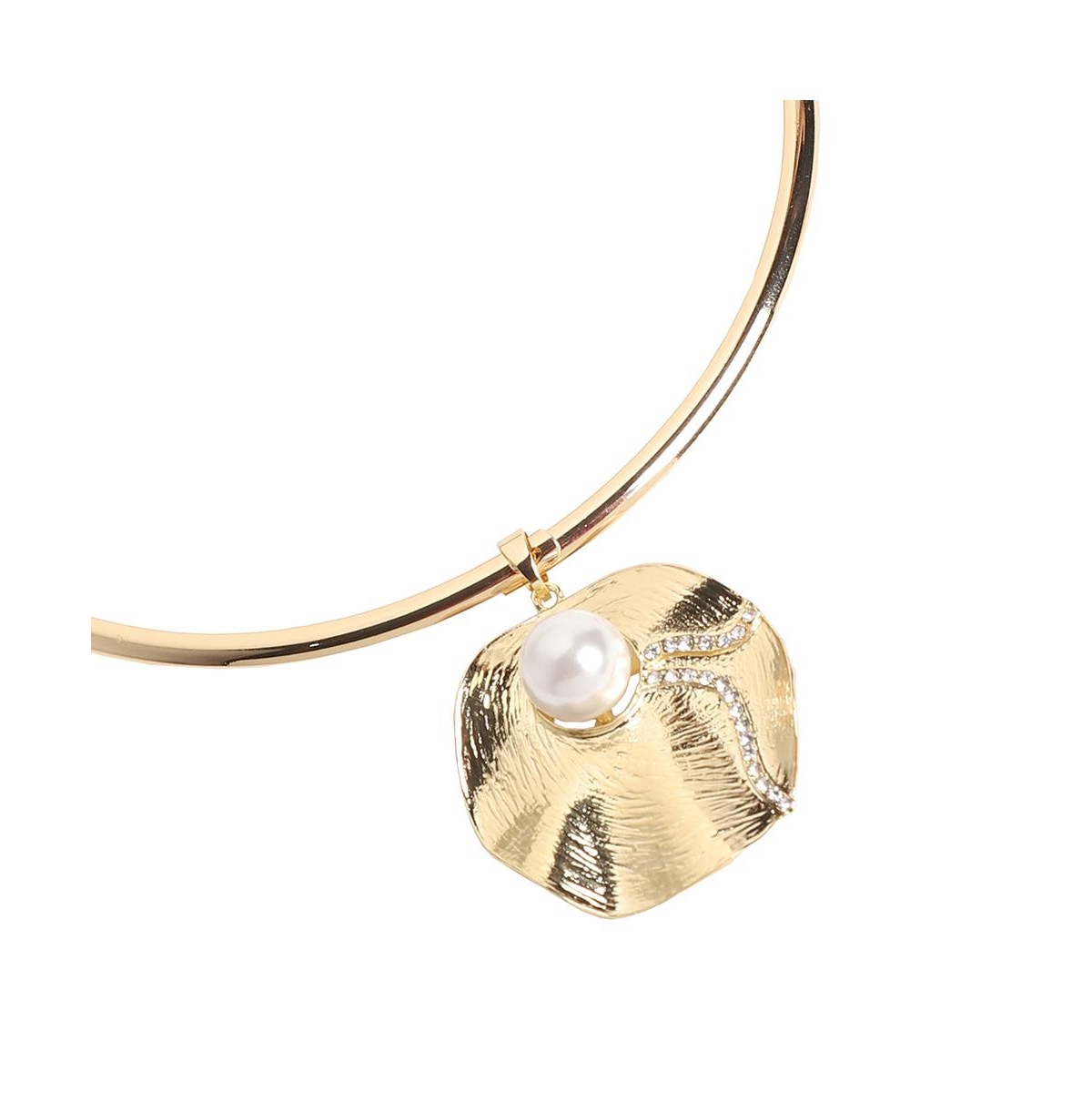 Sohi Women's Swirl Collar Necklace