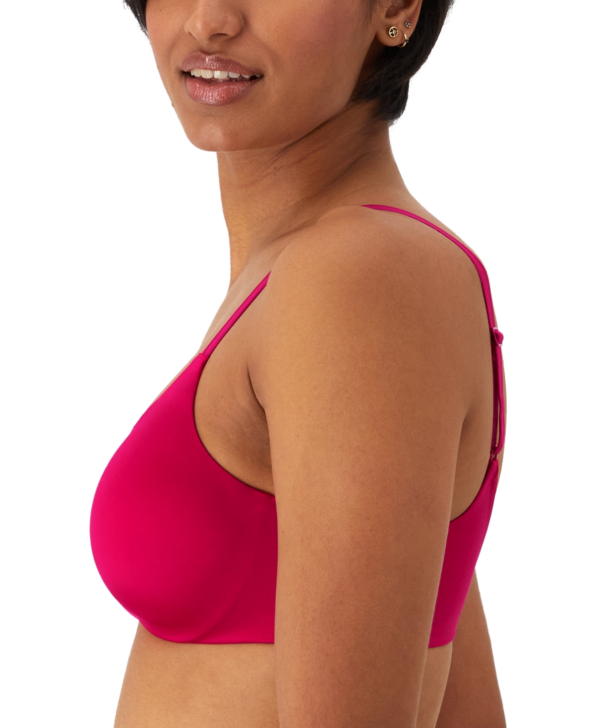 Shop Bali One Smooth U Concealing And Shaping Underwire Bra 3w11 In Scarlet Berry