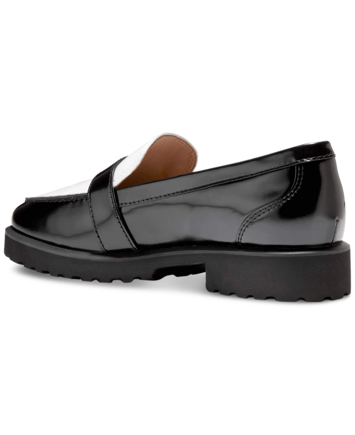Cole Haan Women's Giana Buckle Loafers - White Leather