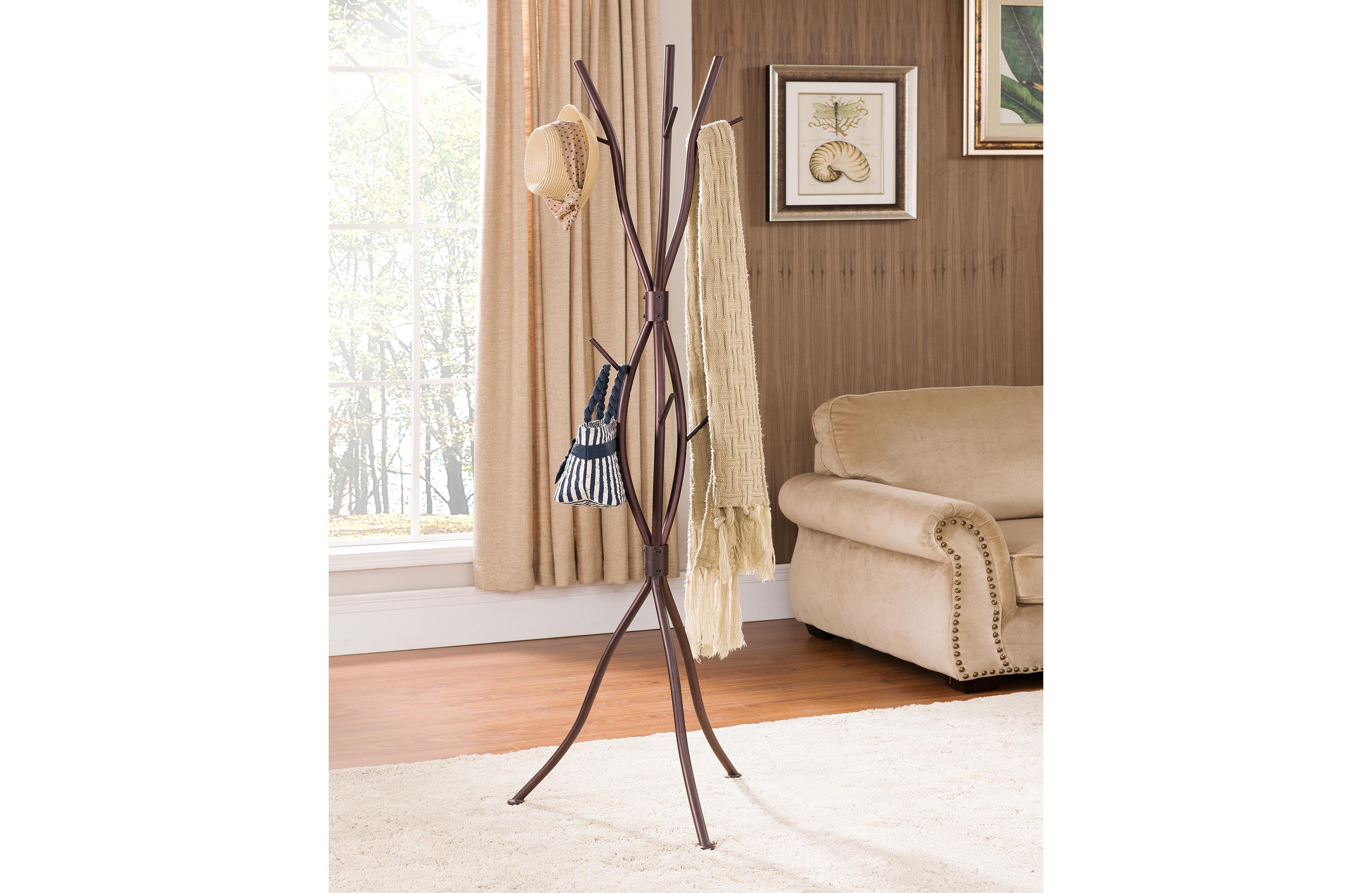 Kings Brand Furniture Christoffel 6-Hook Coat Rack