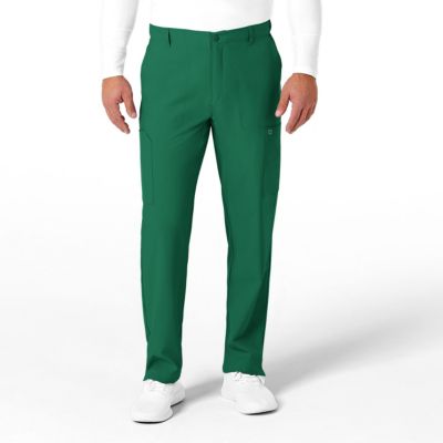Men's W123 Flat Front Cargo Scrub Pant