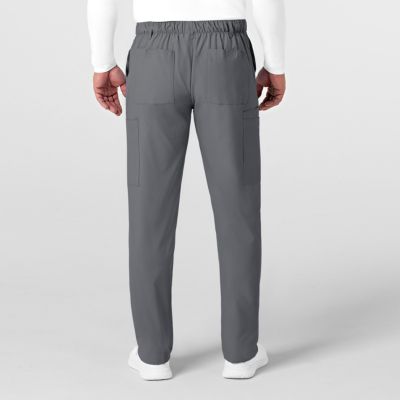 Men's W123 Flat Front Cargo Scrub Pant