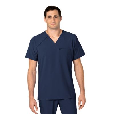 Men's RENEW EZ Zip Scrub Top