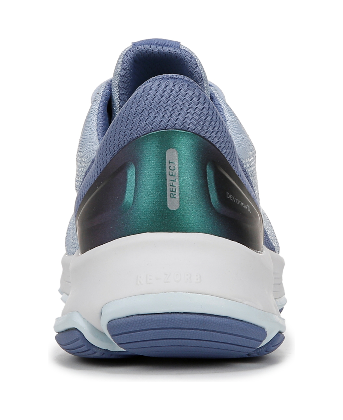 Shop Ryka Women's Devotion X Lace Up Walking Sneakers In Skyway Blue Mesh Fabric