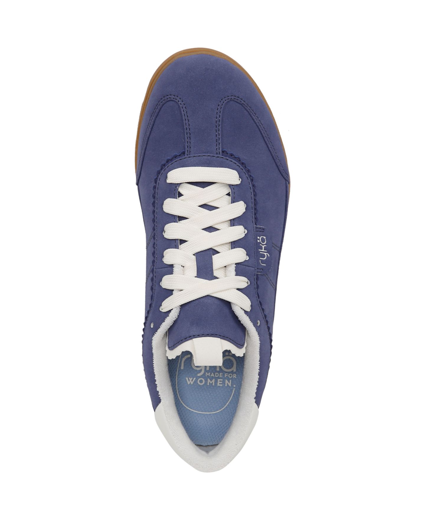 Женские кроссовки Ryka Effortless Lace Up Court, цвет: Сумеречный синий искусственный замшевый — фото 4