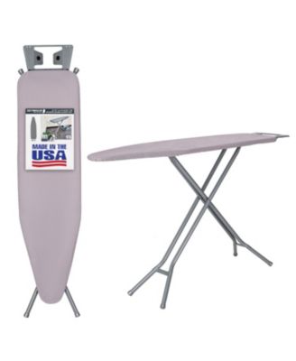 Products Adjustable Height, 4 Leg Ironing Board with Mesh Top and Iron Rest