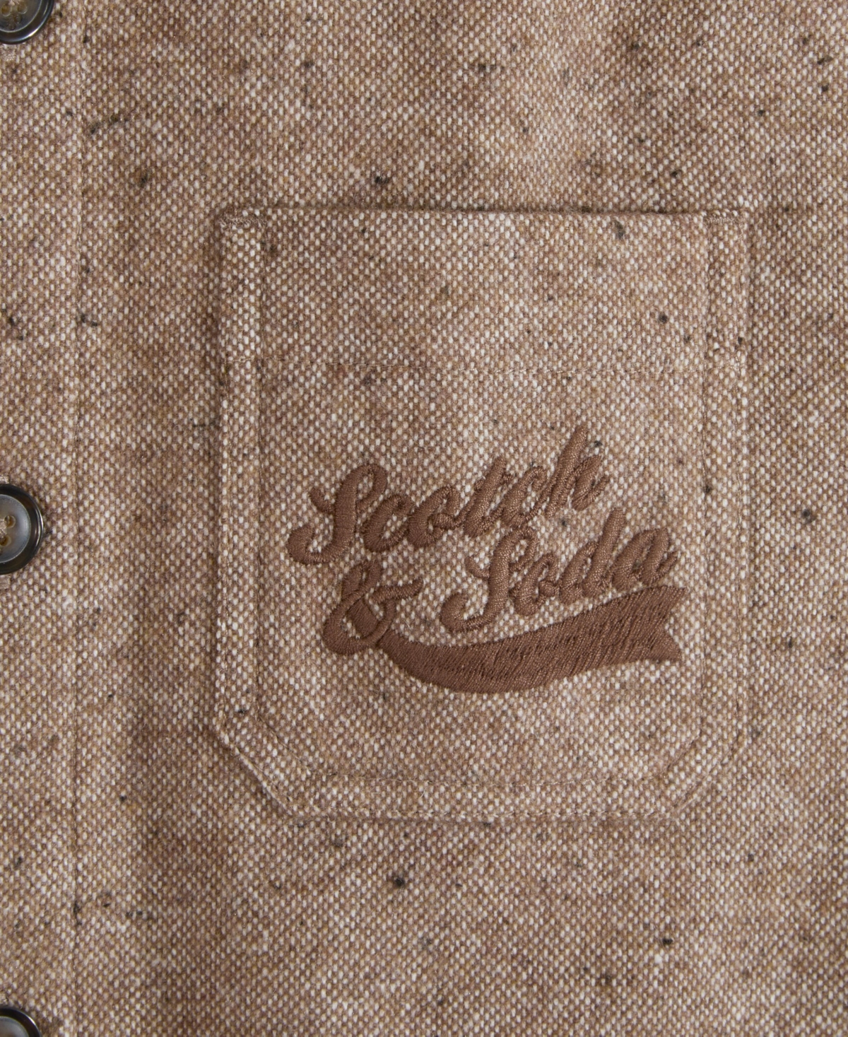 Scotch & Soda Big Boys Long Sleeve Button Up Shirt