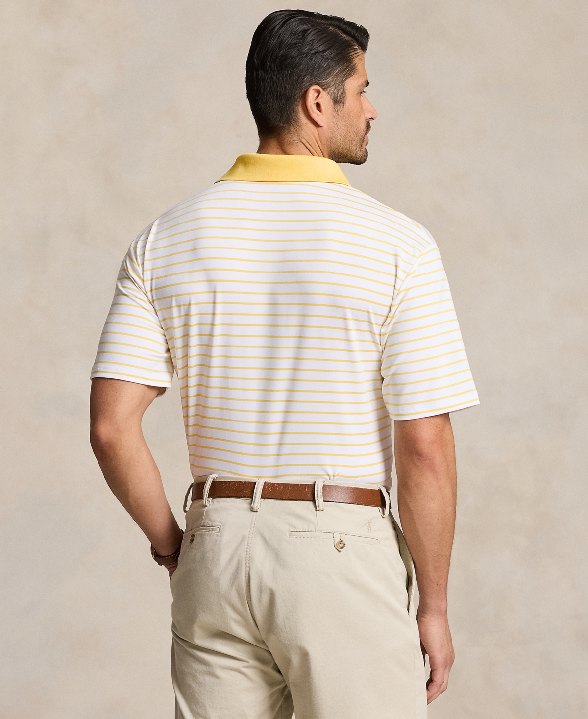 Polo Ralph Lauren Men's Classic-Fit Performance Polo Shirt - Sunfish Yellow