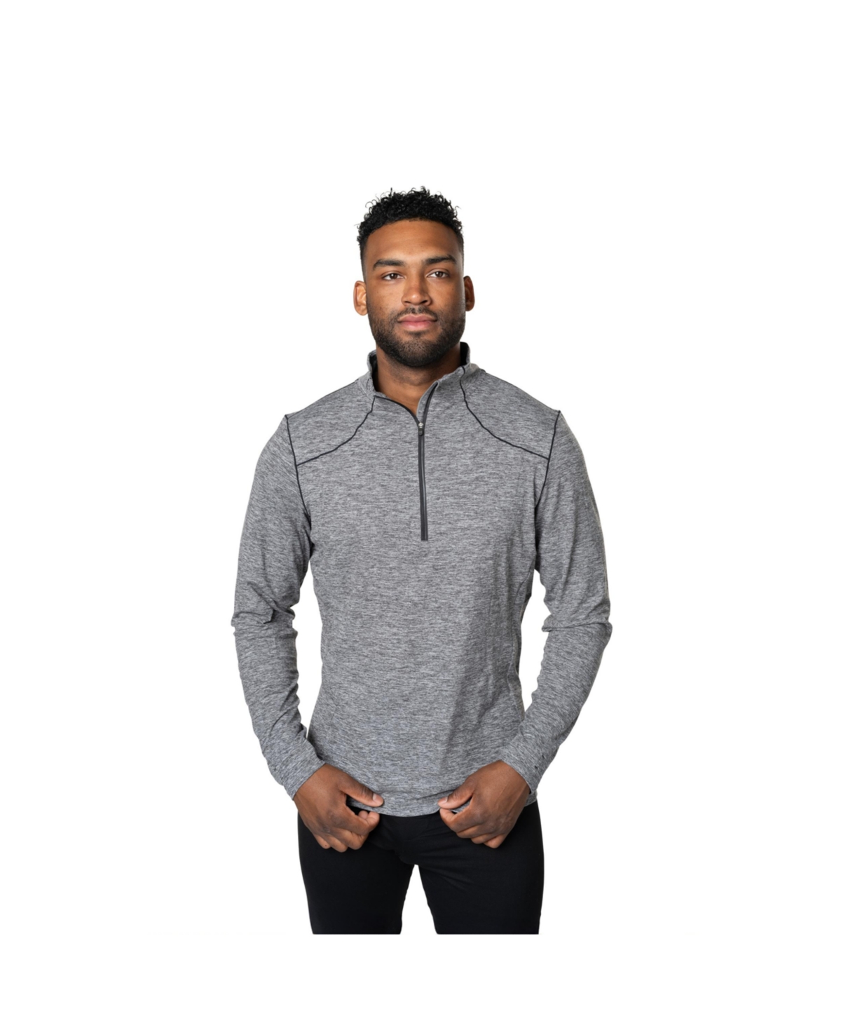 Hot Chillys Men's Clima-tek Zip-T