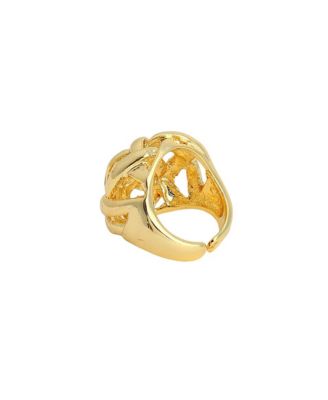 Women's The Basket Weave Statement Ring