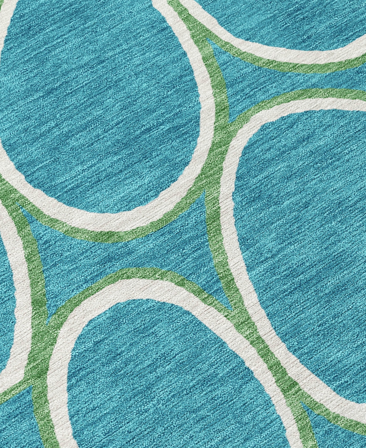 Addison Chantille Machine Washable Acn1041 8'x10' Area Rug In Teal